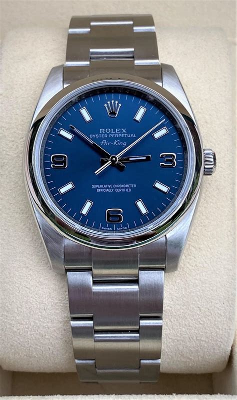 rolex air king 11420|rolex air king in stock.